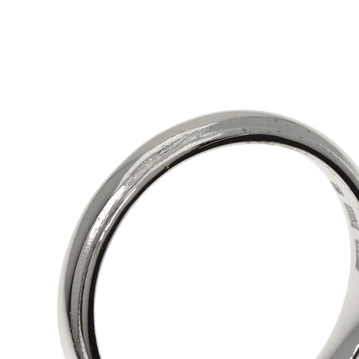 MIKIMOTO Milgrain Marriage Ring K14 White Gold Ladies [Used]