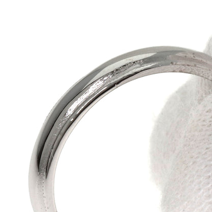 MIKIMOTO Milgrain Marriage Ring K14 White Gold Ladies [Used]