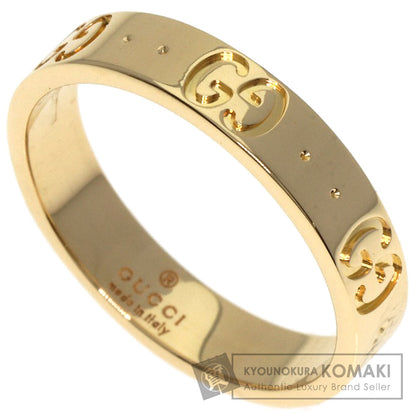GUCCI Icon # 13 Ring K18 Yellow Gold Ladies [Used]