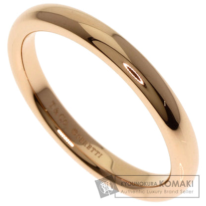 TIFFANY&Co. Stacking band Ring K18 Pink Gold Ladies [Used]