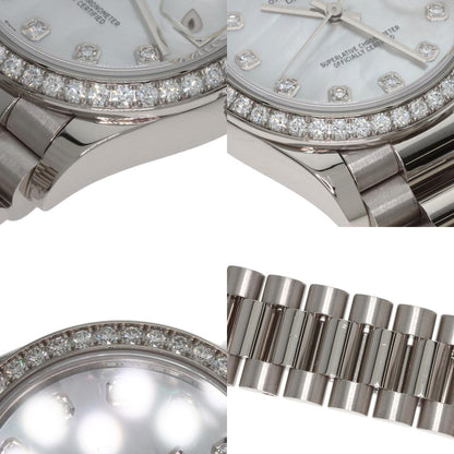 ROLEX Datejust 31 Bezel 10P Diamond Watches 278289RBR K18 White Gold/K18 White Gold Boys