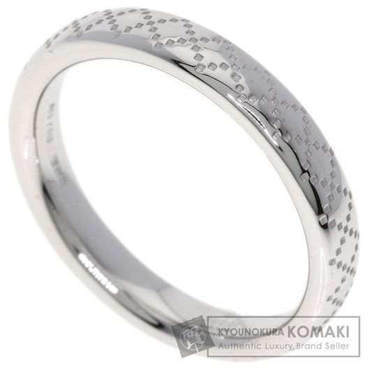 GUCCI Diamantissima # 13 Ring K18 White Gold Ladies [Used]
