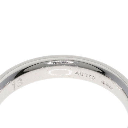 GUCCI Diamantissima # 13 Ring K18 White Gold Ladies [Used]