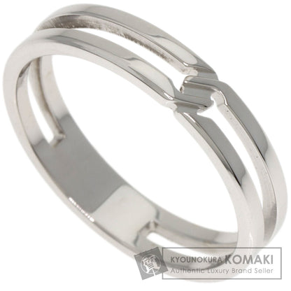GUCCI Infinity #15 Ring K18 White Gold Ladies [Used]