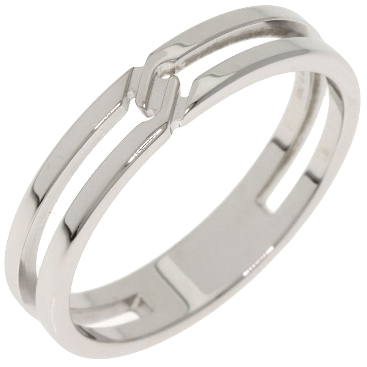 GUCCI Infinity #15 Ring K18 White Gold Ladies [Used]