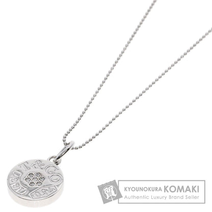 TIFFANY&Co. 1837 Circle 7P Diamond Necklace K18 White Gold Ladies [Used]