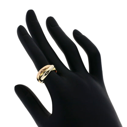 CARTIER Trinity #50 Ring K18 Yellow Gold 18K Pink GoldLadies [Used]