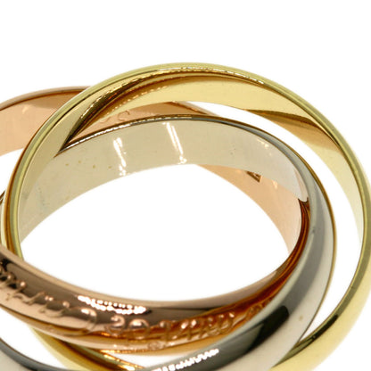 CARTIER Trinity #50 Ring K18 Yellow Gold 18K Pink GoldLadies [Used]
