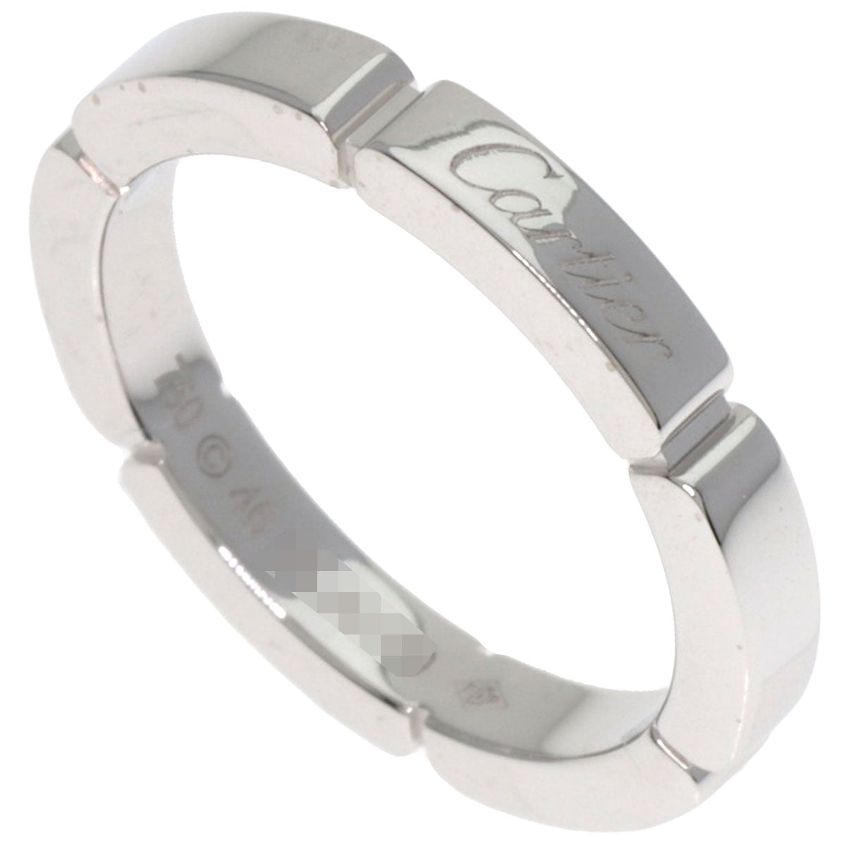 CARTIER Mayon PANTHERE #46 Ring K18 White Gold Ladies [Used]