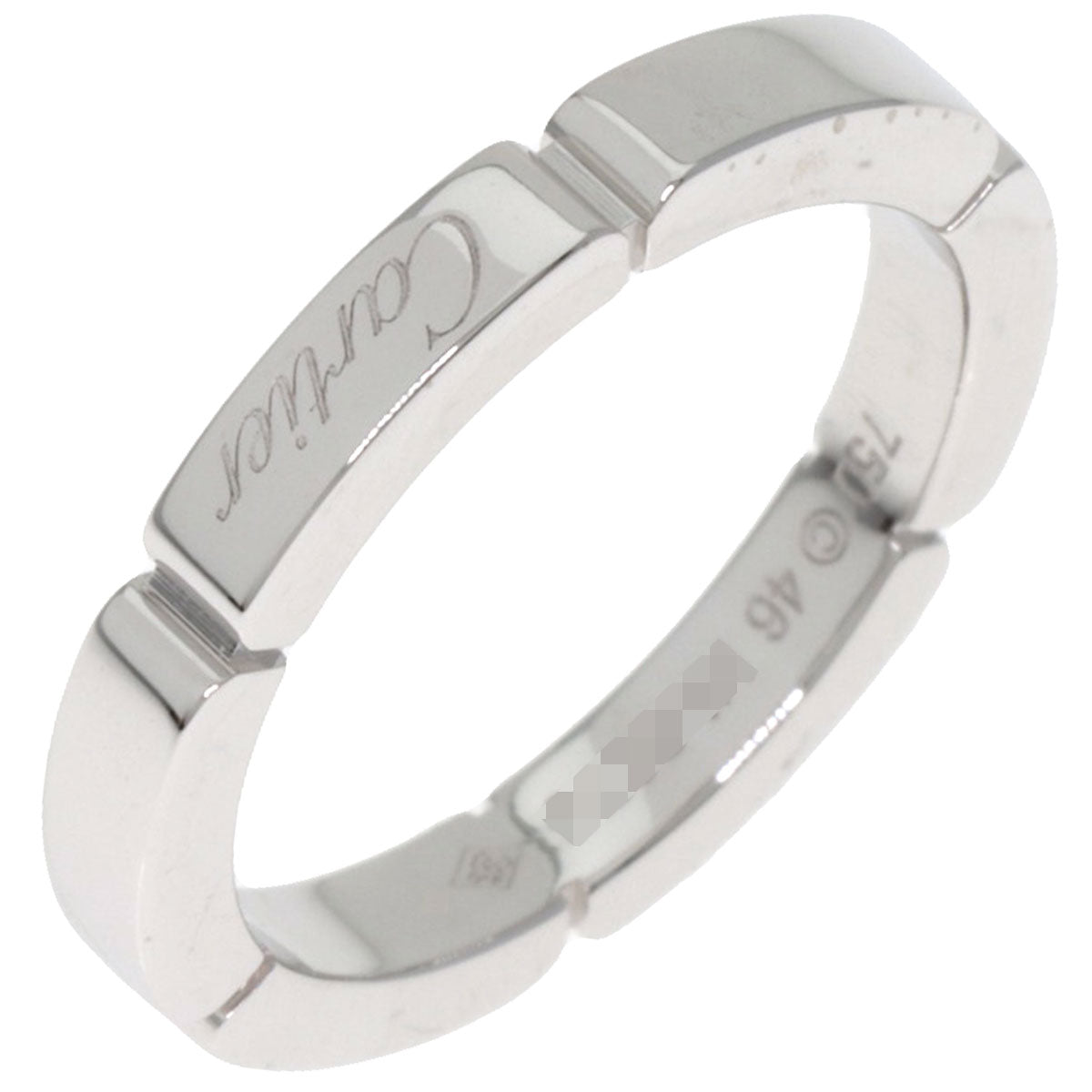 CARTIER Mayon PANTHERE #46 Ring K18 White Gold Ladies [Used]