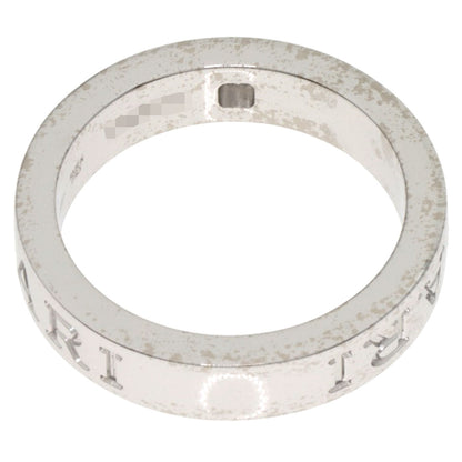 BVLGARI Double logo Diamond Ring K18 White Gold Ladies [Used]