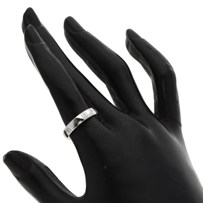 CARTIER Happy Birthday #51 Ring K18 White Gold Ladies [Used]