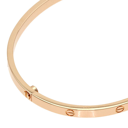 CARTIER Mini LOVE Bracelets #18 with Driver Bracelet K18 Pink Gold Ladies [Used]