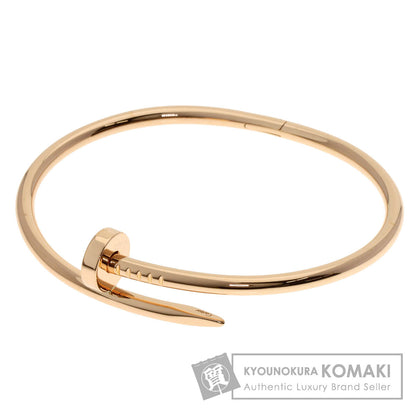 CARTIER Just Uncle #18 Bracelet K18 Pink Gold Ladies [Used]
