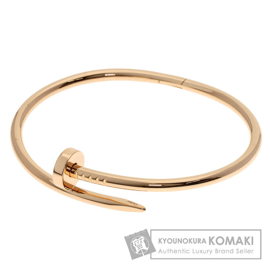 CARTIER Just Uncle #18 Bracelet K18 Pink Gold Ladies [Used]