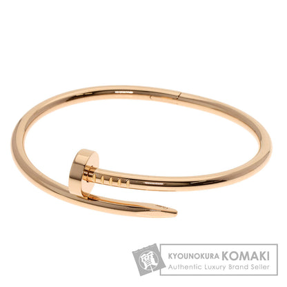 CARTIER Just Uncle # 16 Bracelet K18 Pink Gold Ladies [Used]