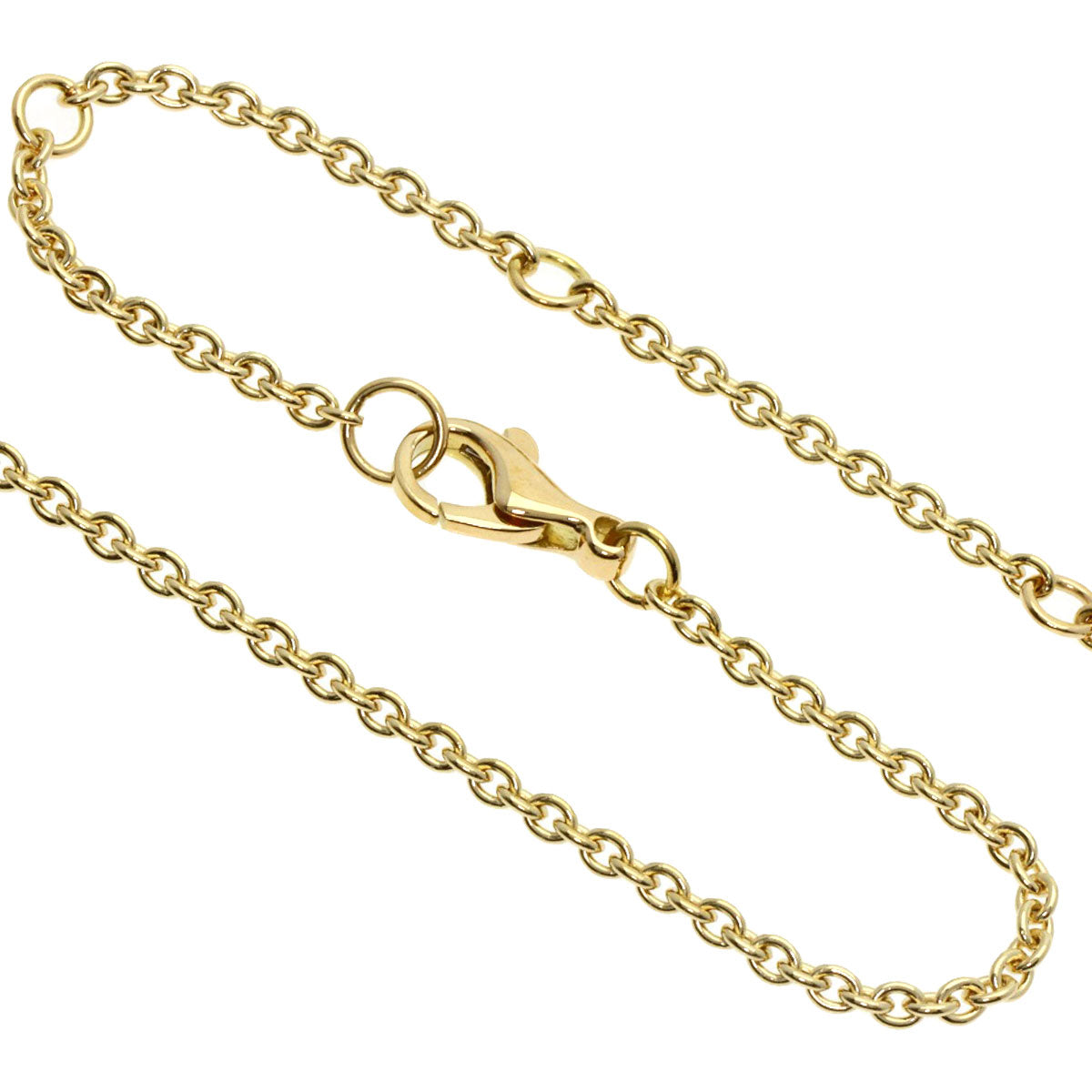 CHANEL Sur Signe Lapis Lazuli & Azure stone Necklace K18 Yellow Gold Ladies [Used]