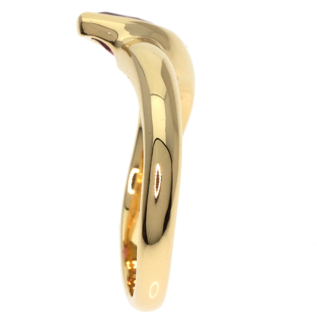 BVLGARI Pink　Tourmaline Ring K18 Yellow Gold Ladies [Used]