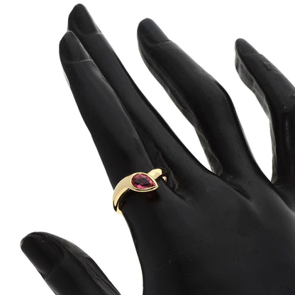 BVLGARI Pink　Tourmaline Ring K18 Yellow Gold Ladies [Used]