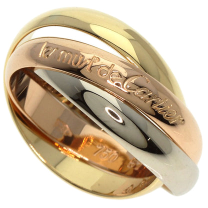 CARTIER Trinity #51 Ring K18 Yellow Gold K18 White GoldLadies [Used]