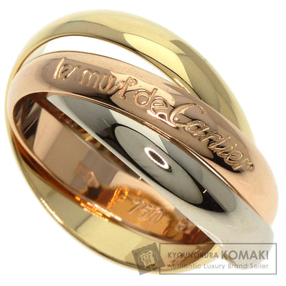 CARTIER Trinity #51 Ring K18 Yellow Gold K18 White GoldLadies [Used]