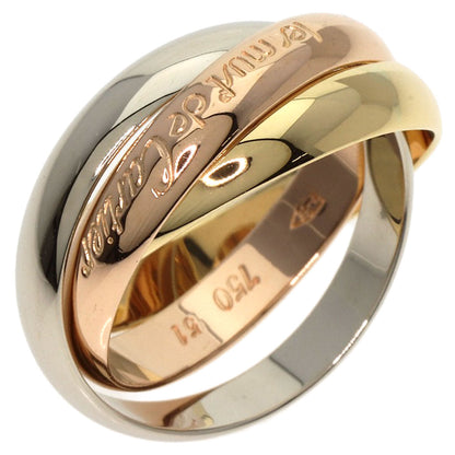 CARTIER Trinity #51 Ring K18 Yellow Gold K18 White GoldLadies [Used]