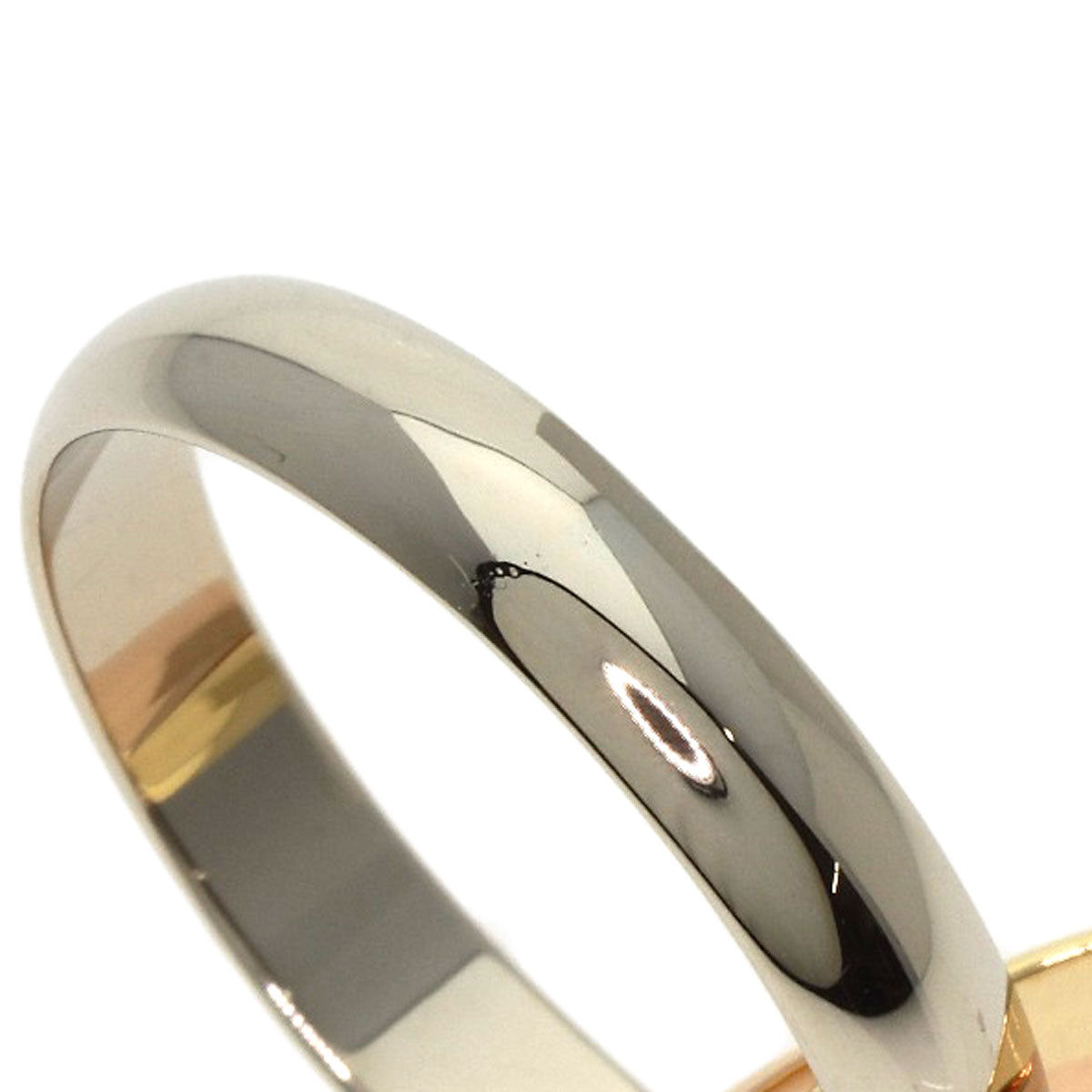 CARTIER Trinity #51 Ring K18 Yellow Gold K18 White GoldLadies [Used]