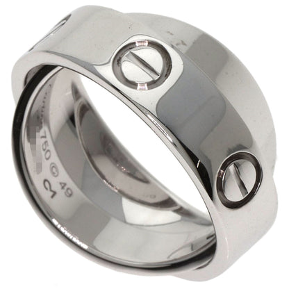 CARTIER Secret Love #49 Ring K18 White Gold Ladies [Used]