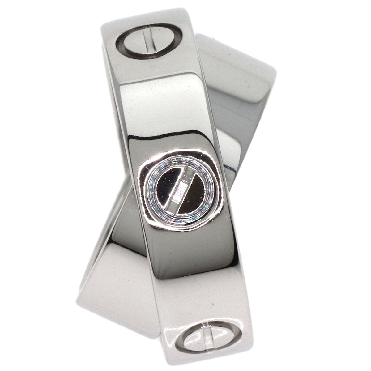 CARTIER Secret Love #49 Ring K18 White Gold Ladies [Used]