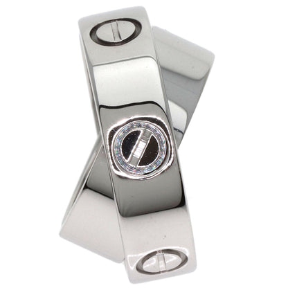 CARTIER Secret Love #49 Ring K18 White Gold Ladies [Used]