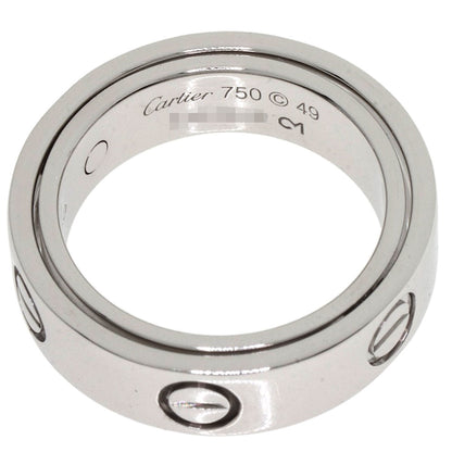 CARTIER Secret Love #49 Ring K18 White Gold Ladies [Used]
