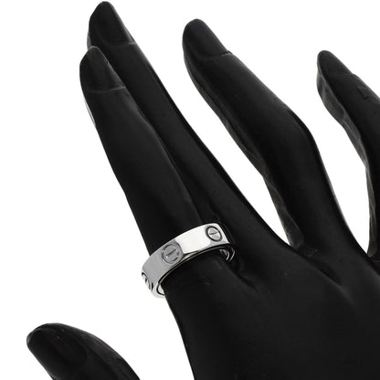 CARTIER Secret Love #49 Ring K18 White Gold Ladies [Used]