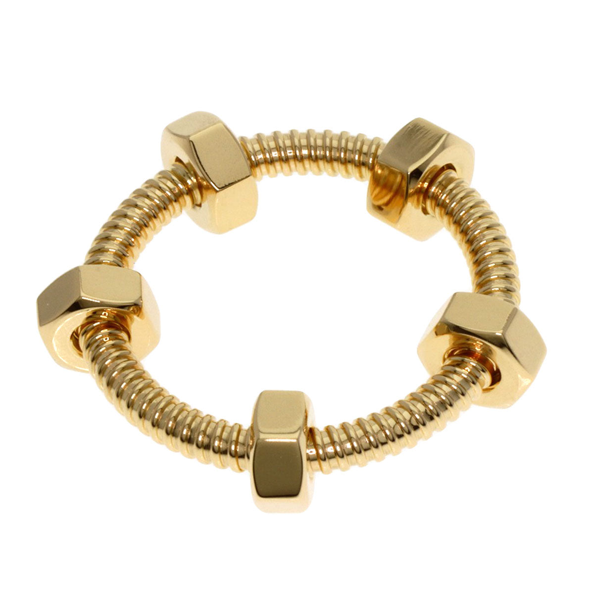 CARTIER Ecru de Cartier #50 Ring K18 Yellow Gold Ladies [Used]