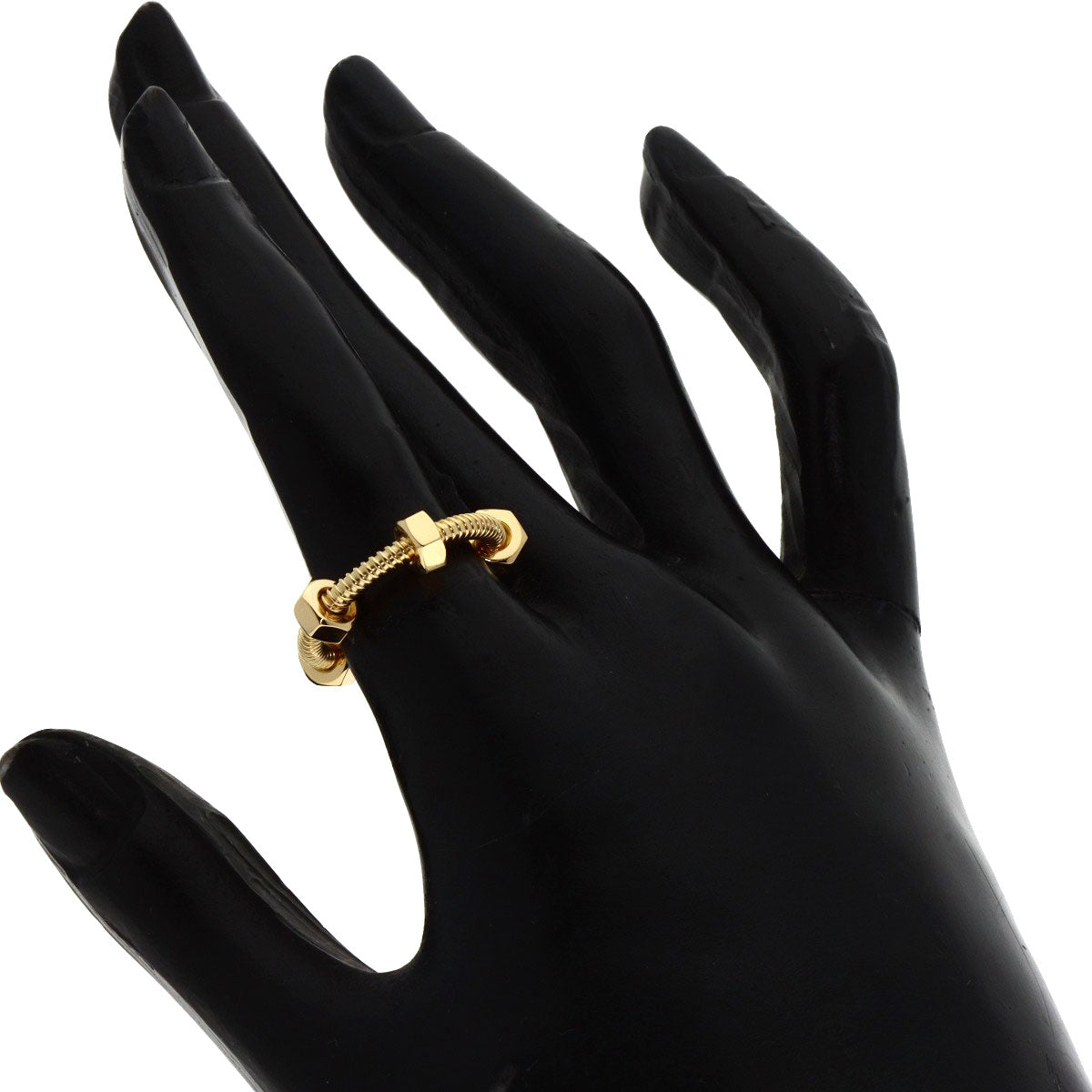 CARTIER Ecru de Cartier #50 Ring K18 Yellow Gold Ladies [Used]