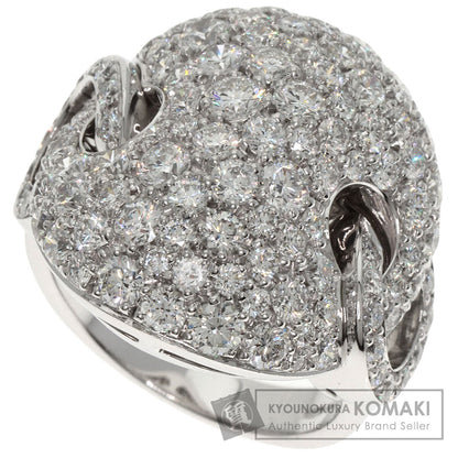 BVLGARI Diamond Ring K18 White Gold Ladies [Used]