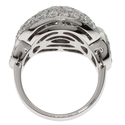 BVLGARI Diamond Ring K18 White Gold Ladies [Used]