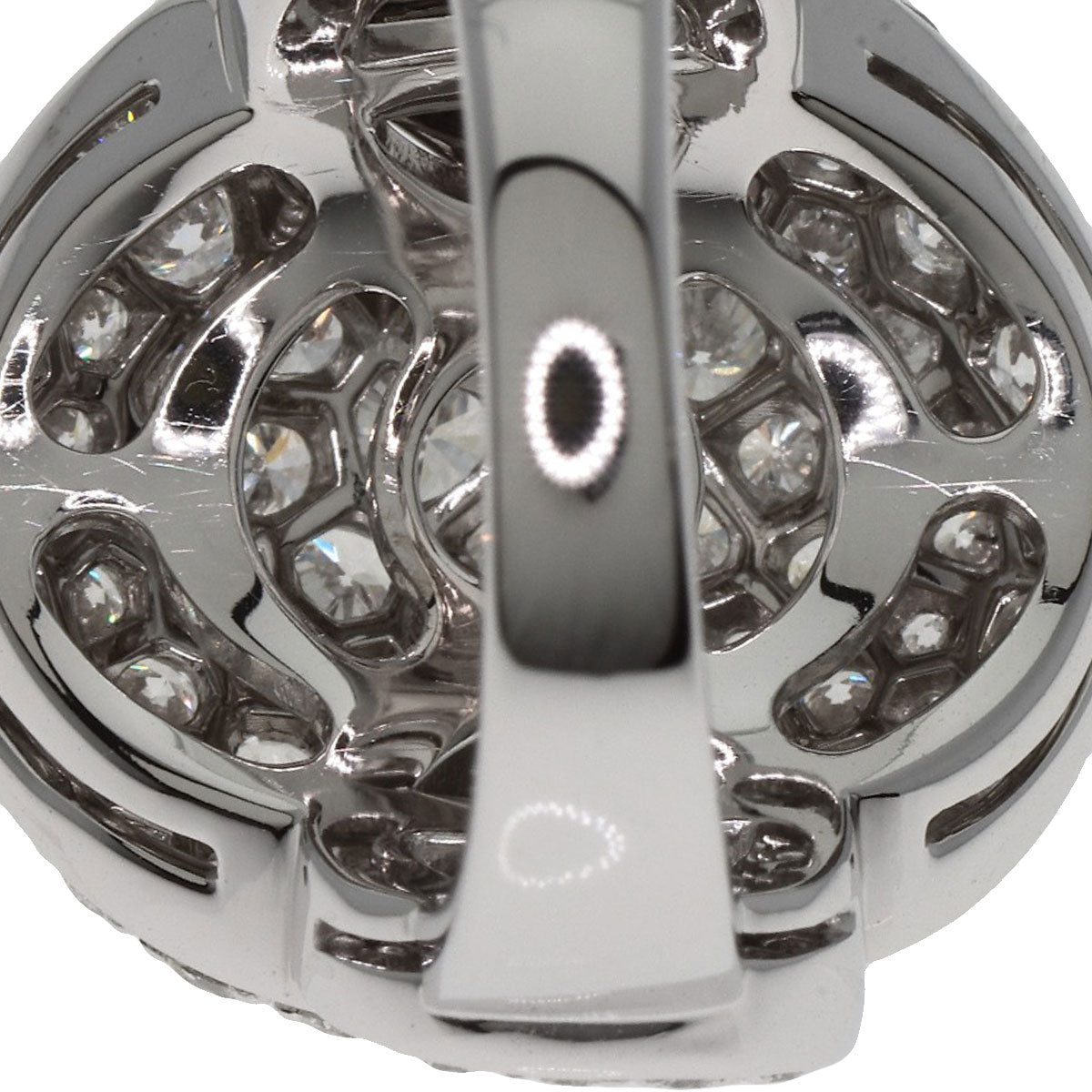 BVLGARI Diamond Ring K18 White Gold Ladies [Used]