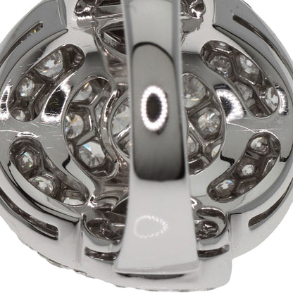 BVLGARI Diamond Ring K18 White Gold Ladies [Used]