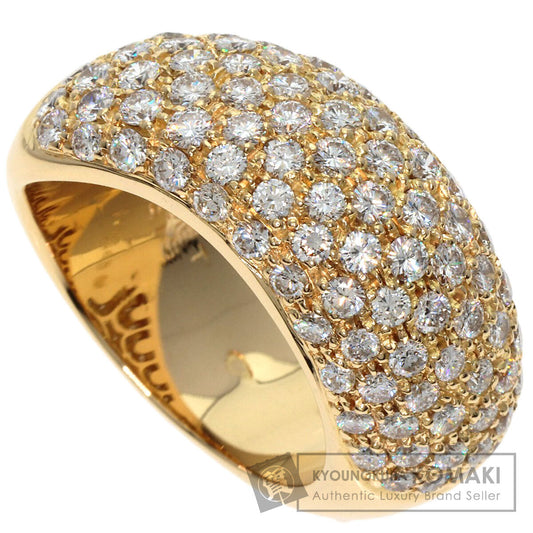 ショーメ ヴェニスリングLM ダイヤモンド リング・指輪 K18イエローゴールド レディース 【中古】【Chaumet】
