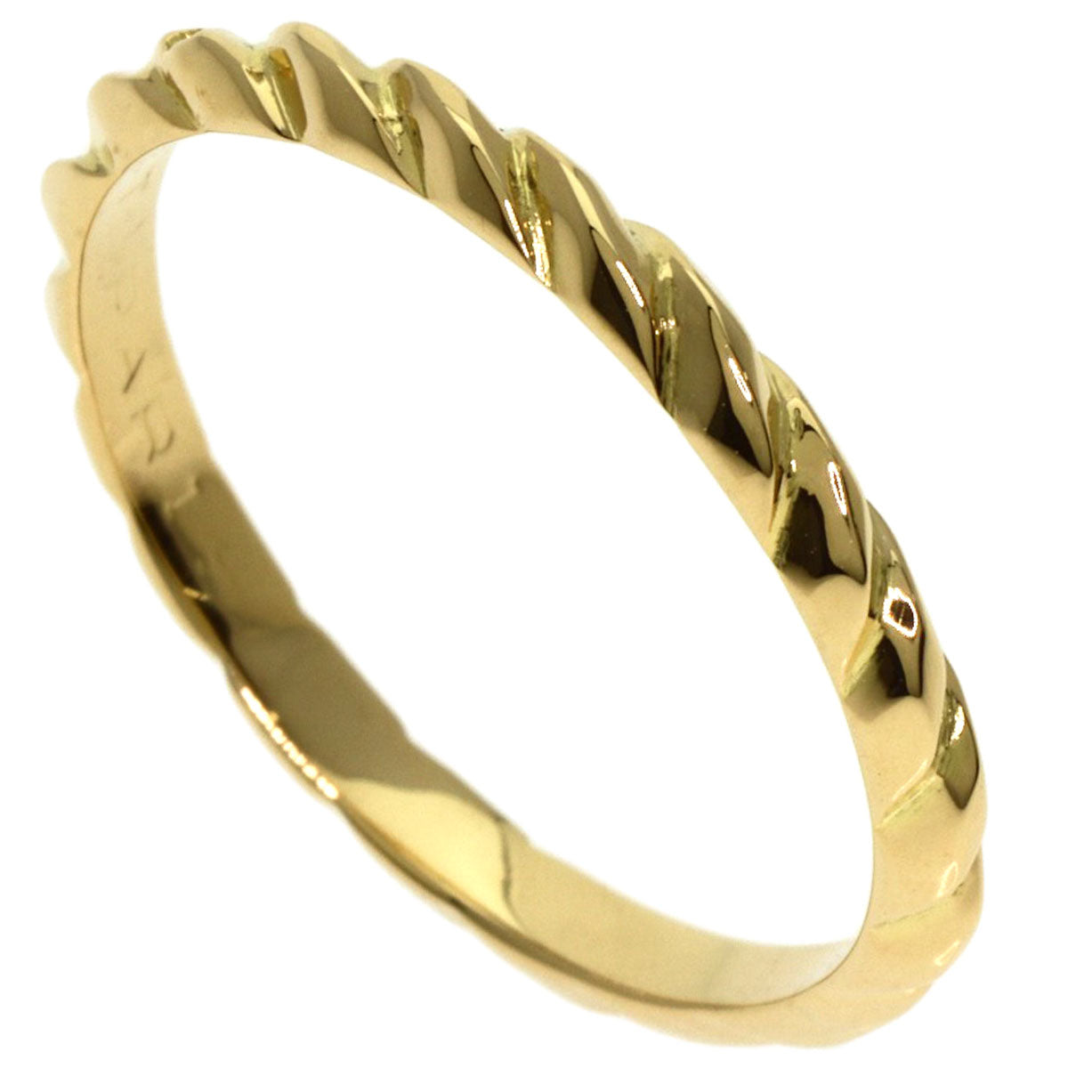 Chaumet Torsade Ring K18 Yellow Gold Ladies [Used]