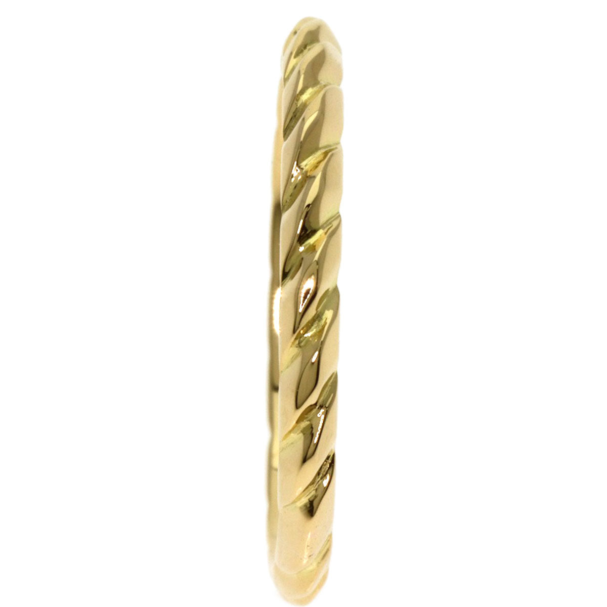Chaumet Torsade Ring K18 Yellow Gold Ladies [Used]