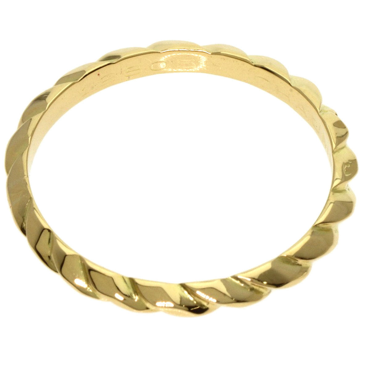 Chaumet Torsade Ring K18 Yellow Gold Ladies [Used]