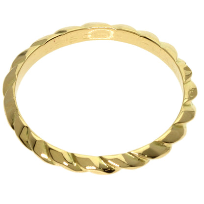 Chaumet Torsade Ring K18 Yellow Gold Ladies [Used]