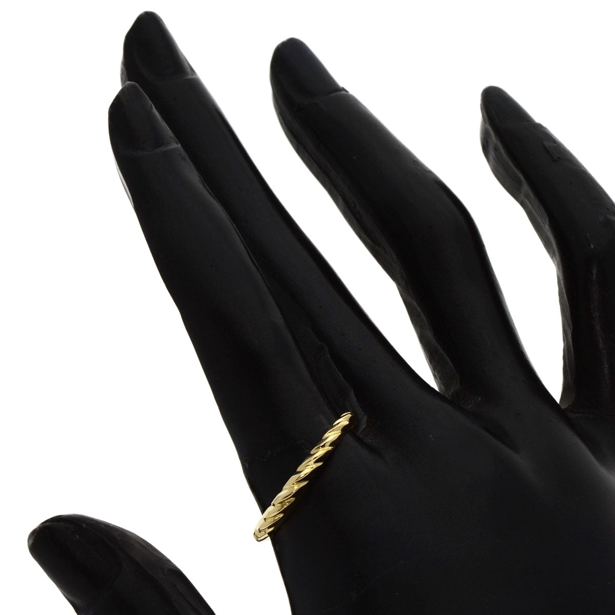 Chaumet Torsade Ring K18 Yellow Gold Ladies [Used]