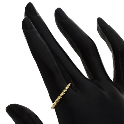 Chaumet Torsade Ring K18 Yellow Gold Ladies [Used]
