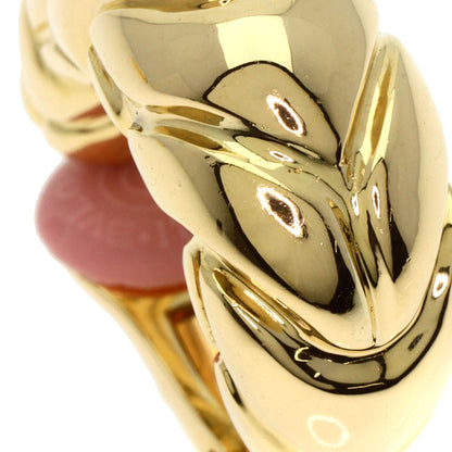 BVLGARI Spiga Earring Earring K18 Yellow Gold Ladies [Used]