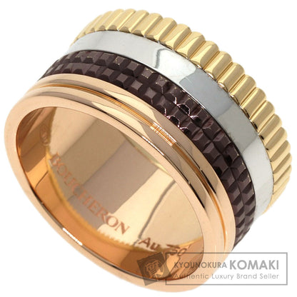 Boucheron Quatre Classic Large #57 Ring K18 Yellow Gold K18 White GoldLadies [Used]