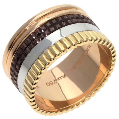 Boucheron Quatre Classic Large #57 Ring K18 Yellow Gold K18 White GoldLadies [Used]