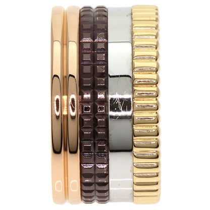 Boucheron Quatre Classic Large #57 Ring K18 Yellow Gold K18 White GoldLadies [Used]