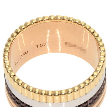 Boucheron Quatre Classic Large #57 Ring K18 Yellow Gold K18 White GoldLadies [Used]